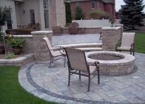 Outdoor patio design